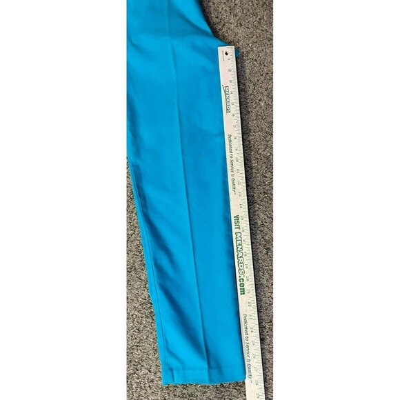 Vintage Catnip Pants Womens S Used Pull-On Turquoise - Picture 9 of 13